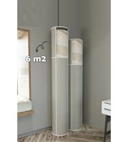 3’lü Halı Hurcu 6 M² – Hava Geçiren, Şeffaf Pvc Pencereli Ve Toz Nen Korumalı