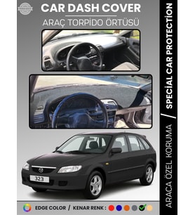 MAZDA 323 BJ HATCHBACK (1998-2003) Torpido Örtüsü Panel Koruma Torpido Koruma Tam Uyum UV Koruma