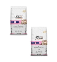 Felicia Az Tahıllı Kuzu Etli Yavru Kedi Maması 1 KG X 4 Adet- Özel Vakumlu Pakettir