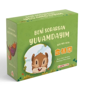 Beni Sorarsan Yuvamdayım-İşte Yer Altı! (Kitap ve Yapboz Seti)