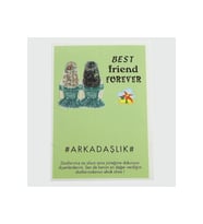 3'lü Arkadaşlık Bileklik Kartı (Yeşil)