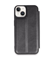 İphone 14 Kılıf Flip Cover - Siyah