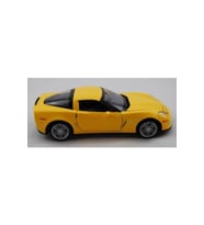 Chevrolet Corvette 2007 Model 1/24 Ölçek Diecast Model Araba