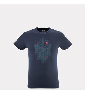 Millet TREKKER Tişört  Kısa Kollu  Erkek MIV9826 N7317 (Safir)