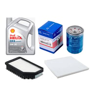 BAKIM SETİ HYUNDAI ACCENT BLUE 1.4 BENZİNLİ 2011-2019 + SHELL HELIX HX8 5W30 (Boş)