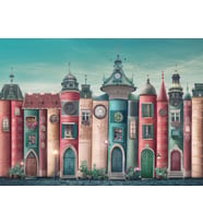 Nova Puzzle - 2000 Parça Puzzle - Sihirli Kitaplar Ülkesi