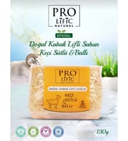 Pro Lific Natural Keçi Sütlü ve Ballı Doğal Kabak Lifli Sabun