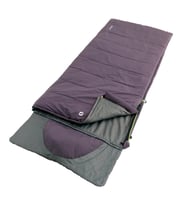Outwell Contour Yazlık ve Kışlık Taraflı -13 °C Uyku Tulumu D.Purple Sağ (Karışık)