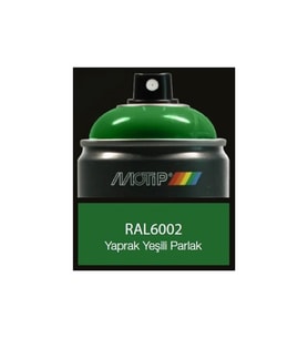 Motip Sprey Boya Carat Ral 6002 - Parlak Jd Yeşim Taşı Yeşili