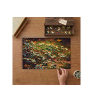 Kır Papatyaları Tasarımı 240 parça Ahşap Puzzle Ahşap Kutuda MP05483