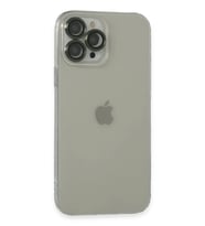 Newface Apple iPhone 13 Pro Max Kılıf Luko Lens Silikon - Yeşil