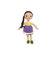 Flora Çiçeği Bebek Amigurumi Organik Oyuncak