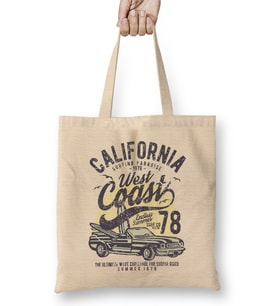 California West Coast Surfing Bez Çanta Uzun Saplı