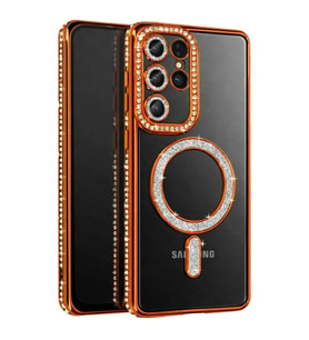 Joko Samsung Galaxy S26 Ultra Joke Simli Magneticsafe Kılıf - Turuncu