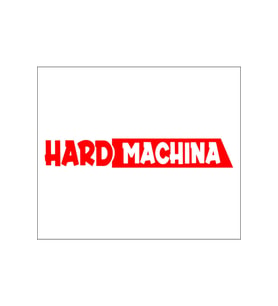 Hard Machina Oto Sticker Kırmızı 15*3 Cm