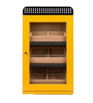 Cohiba Sarı Nokta Desenli Sedir Humidor Puro Kutusu TR9822