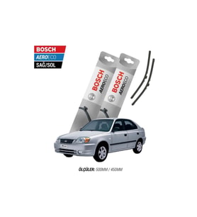 Hyundai Accent 2003 Model Bosch Aeroeco Muz Silecek Takımı