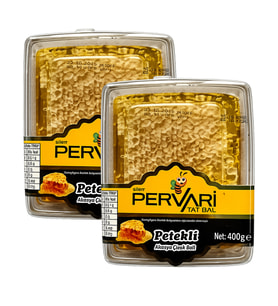 Pervari Tat Bal Petekli Bal 400 gr 2 li
