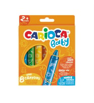 Carioca Jumbo Bebek Yumuşak Pastel Boya 8'li 42892