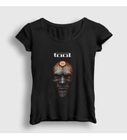 Presmono Kadın Siyah Head Tool T-Shirt 177971tt