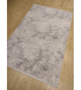 GABARDİN HALI ROSA A480B KREM GRİ MODERN SALON HALISI 160X230 CM