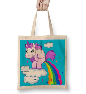 Unicorn 04 Bez Çanta Uzun Saplı