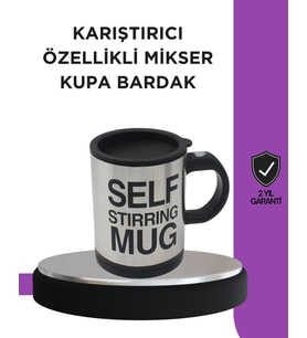 Northcity Hızlı Karıştırmalı Termos Kupa - Toz İçecekler İçin Çözüm