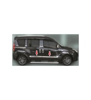 Fiat Doblo Yan Kapı Çıtası Krom 4 Parça 2009 - 2017 Uyumlu