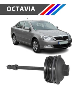 OTOZET Skoda Octavia 1.6 - 2.0 Dizel Yağ Filtre Kapağı 2004 - 2013