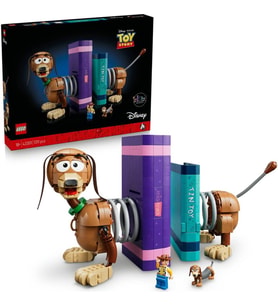 LEGO 43301 Disney ve Pixar Oyuncak Hikayesi Köpek Slinky Kitap Desteği