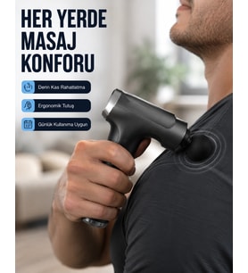 3200R/Dak Güçlü Motorlu Masaj Cihazı Yeni Nesil