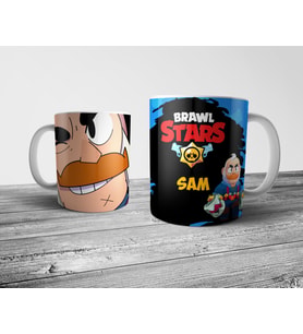 Pixxa Brawl Stars Sam Kupa Bardak Model 1