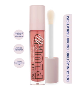 Pastel  Plump Up Extra Hydrating Plumping Gloss - Dolgunlaştıran Dudak Parlatıcısı 208 Shimmer Nude