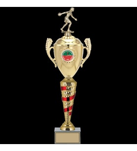 ODAK KUPA - Figürlü Kupalar - Bowling Kadın Figürlü Kupalar FG-082 B - 58 cm