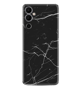 Tecno Pova Neo 2 Kılıf Resimli Desenli Baskılı Silikon Siyah Mermer 1299
