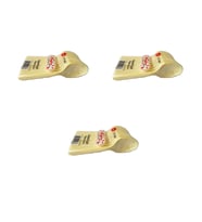 Plastik Krem Renk Kaşık - Parti Davet Piknik Çorba Yemek Kaşığı - 18 Cm. - 25 Adetlik 3 Paket