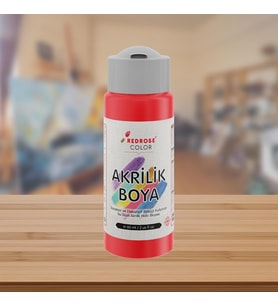 Lexroo Kırmızı Akrilik Boya 60ml