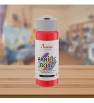 Lexroo Kırmızı Akrilik Boya 60ml