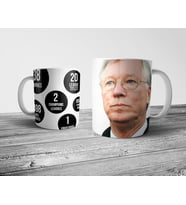 Pixxa Alex Ferguson Manchester United Kupa Bardak Model 3