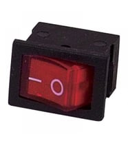 IC-118  Mini Işıklı Anahtar On-Off 3P