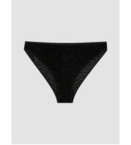 LCW DREAM Siyah Leopar Desenli Bikini Külot