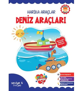 Harika Araçlar – Deniz Araçları Seviye 6 (7-8 Yaş)