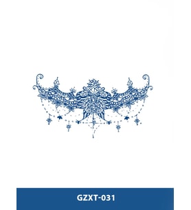 GZXT-031 YARI KALICI DAMLA DESEN GÖĞÜS DÖVME-TATTO