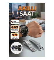 Akıllı Saat – Çağrı Cevaplama, Nabız Ölçümü, Adımsayar ve Uyku Takibi