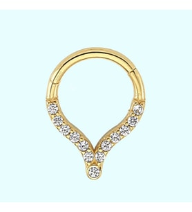 Altın Halka Piercing Suyolu 14 Ayar