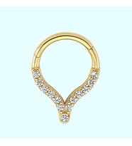 Altın Halka Piercing Suyolu 14 Ayar