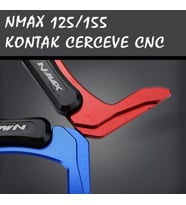 Nmax 125/155 2021-2024 Kontak Çerçeve Cnc Aksesuar Alt Kapak Kırmızı Renk