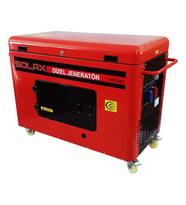 Solax 11GF LDE3 10kVa 668cc 240kg Tekerli Kabinli Marşlı Trifaze Dizel Jeneratör