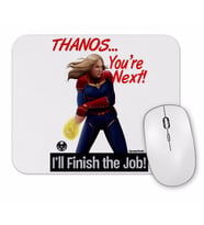 Captain Marvel Thanos Mouse Pad