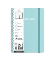 VICTORIA'S JOURNALS NOTE BENE 9266 PREMIUM NOTEBOOK SPİRALLİ SERT KAPAK A5 100gr.160 SYF. ÇİZGİLİ DE